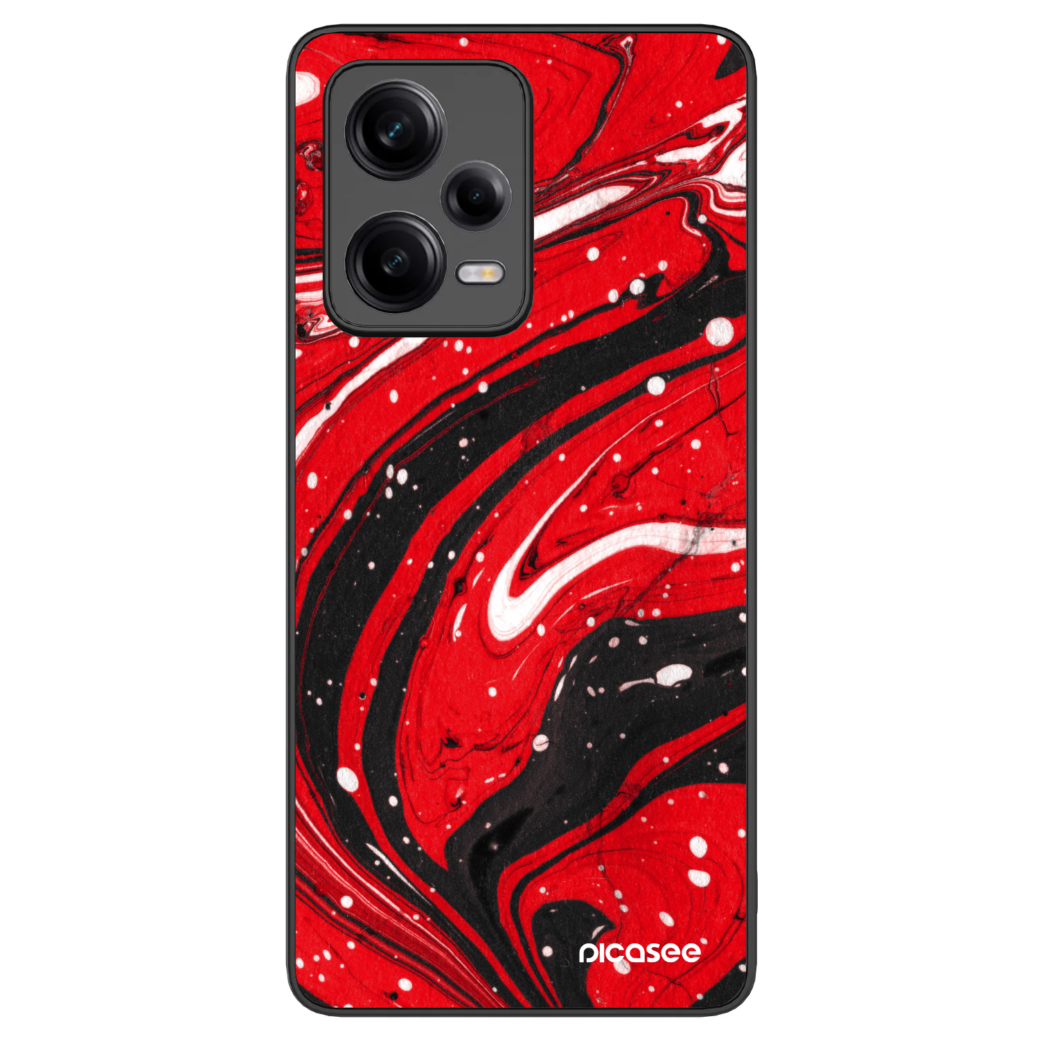 Picasee ULTIMATE CASE für Xiaomi Redmi Note 12 Pro 5G - Red black