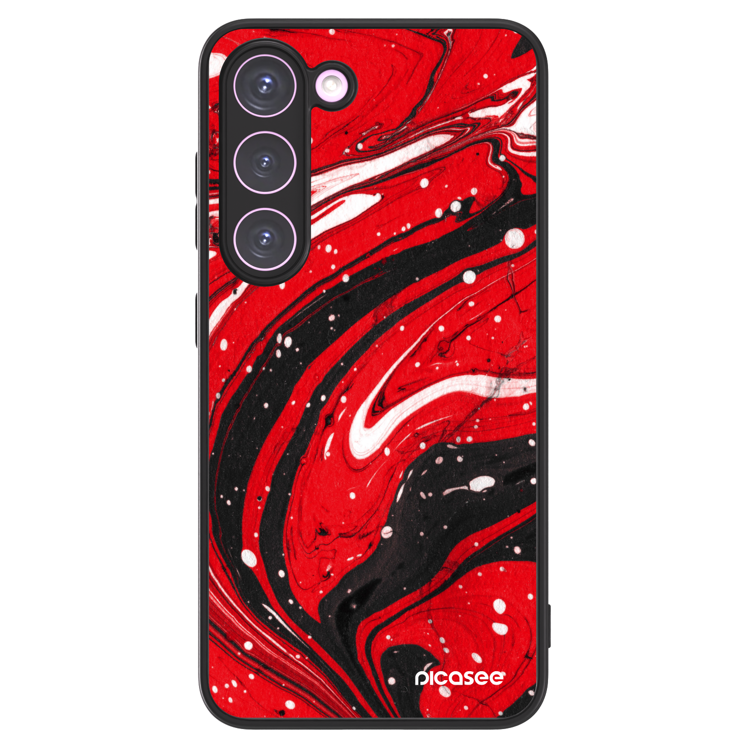 Picasee ULTIMATE CASE PowerShare für Samsung Galaxy S23 5G - Red black