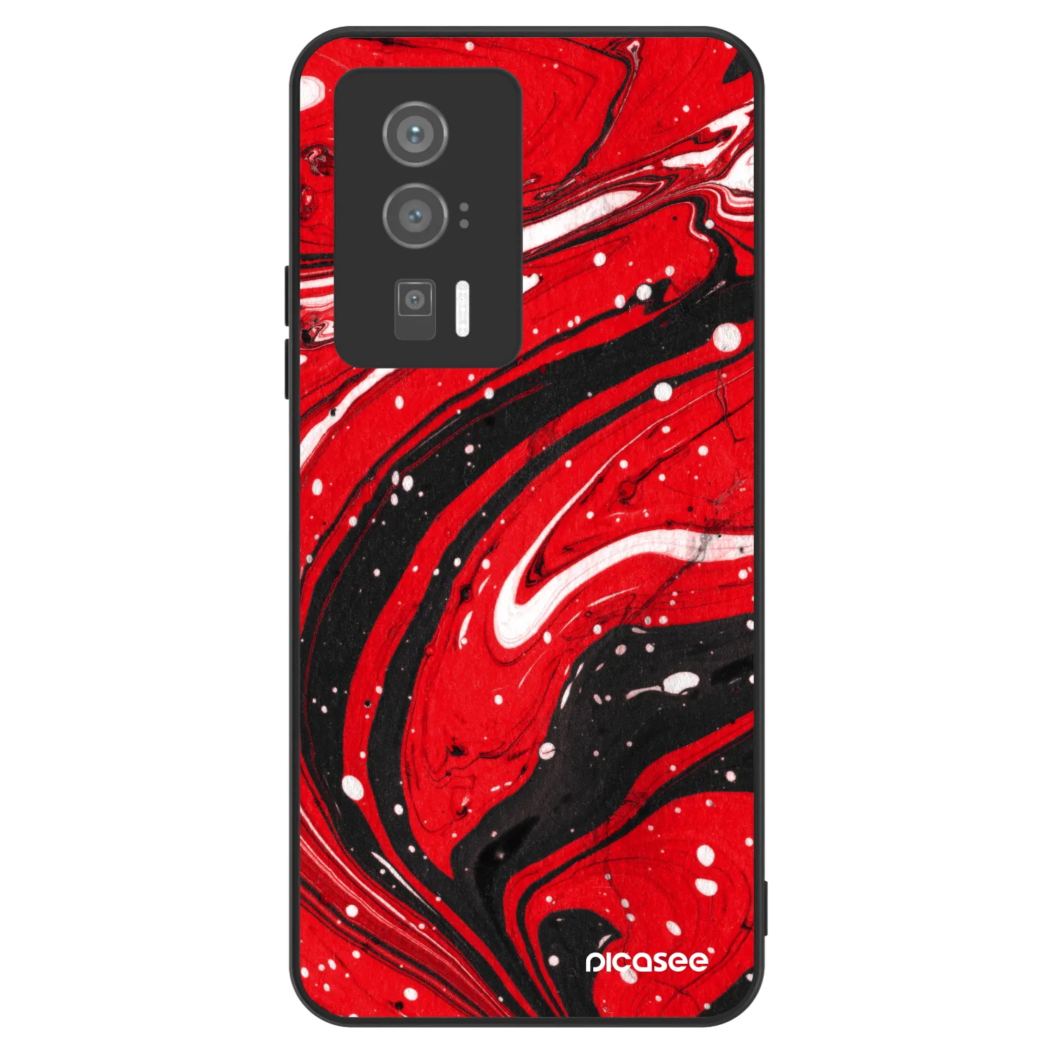 Picasee ULTIMATE CASE für Xiaomi Poco F5 Pro 5G - Red black
