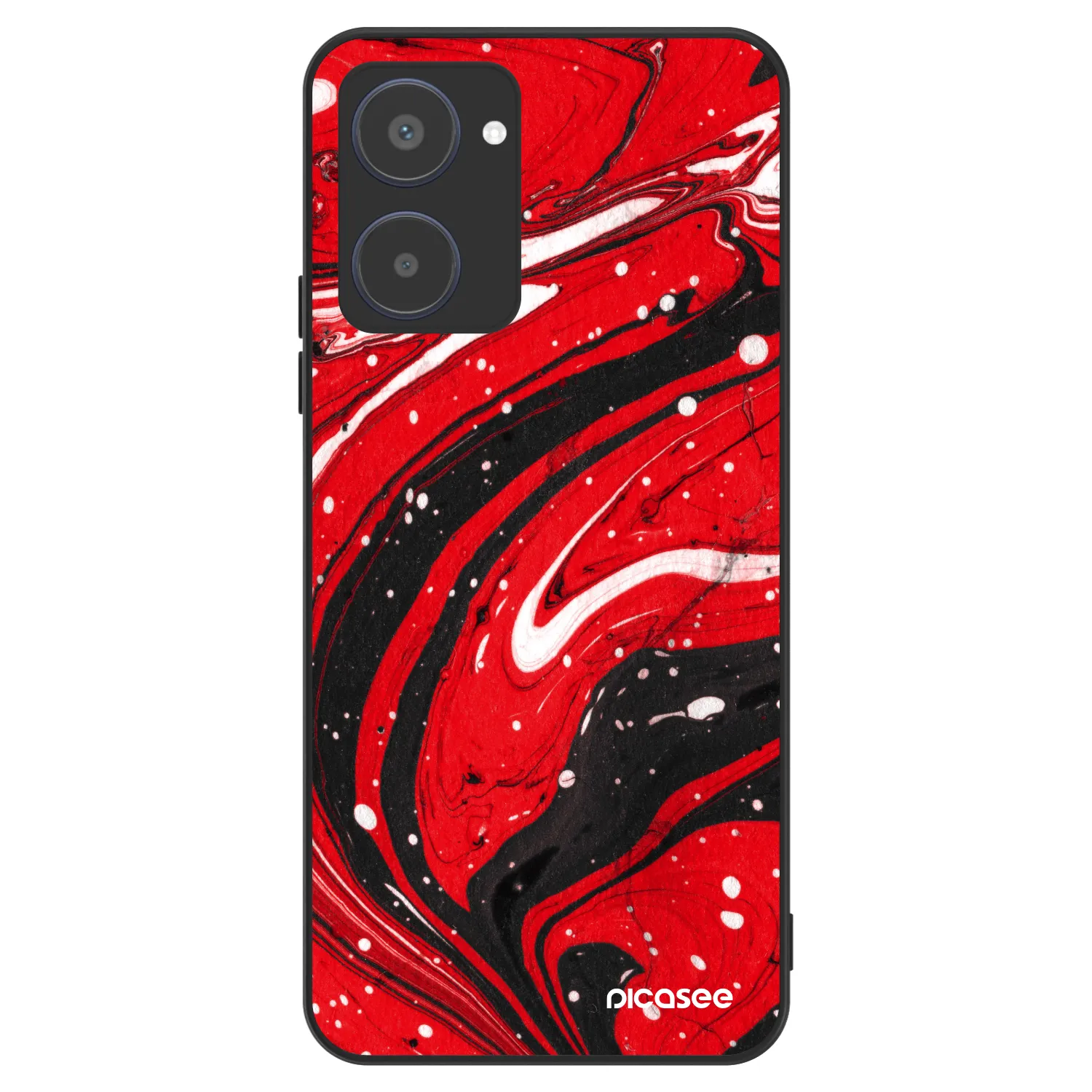 Picasee ULTIMATE CASE für Realme 10 4G - Red black