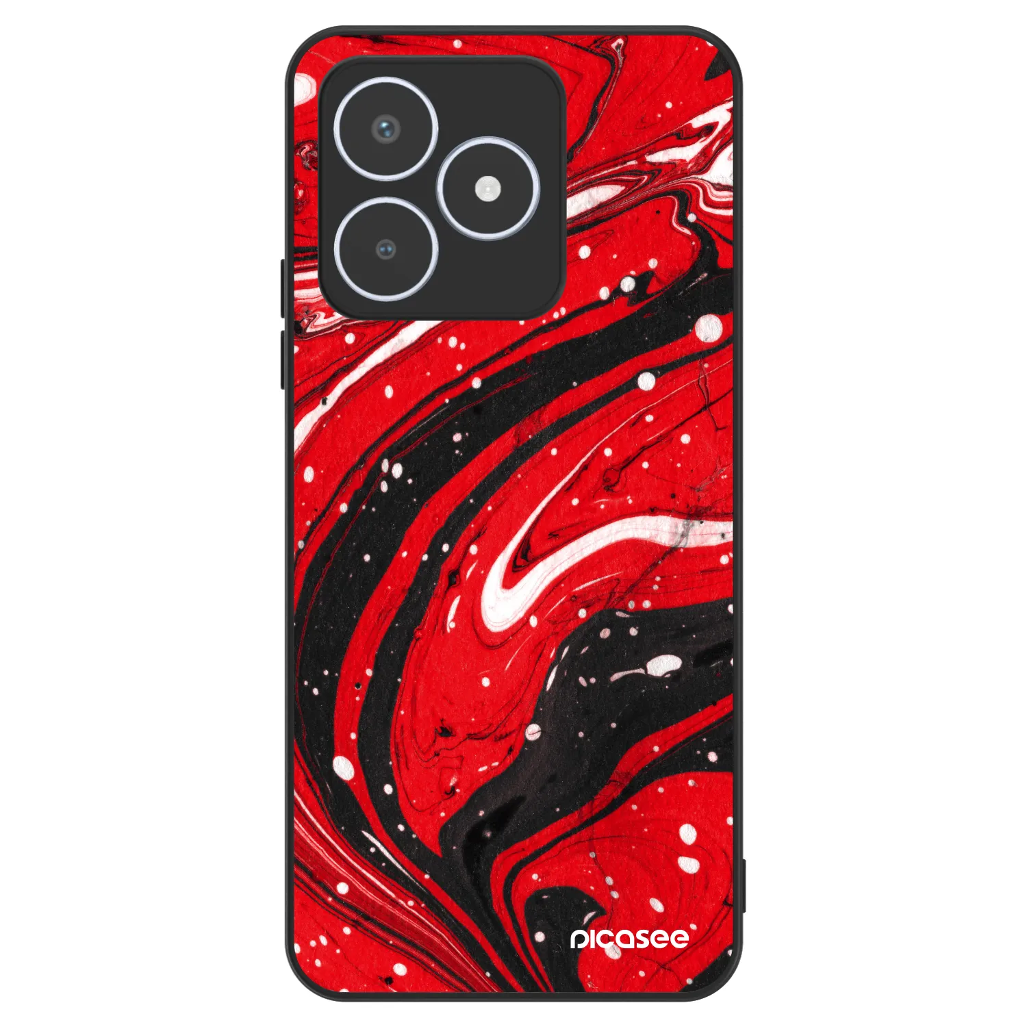 Picasee ULTIMATE CASE für Realme C53 - Red black