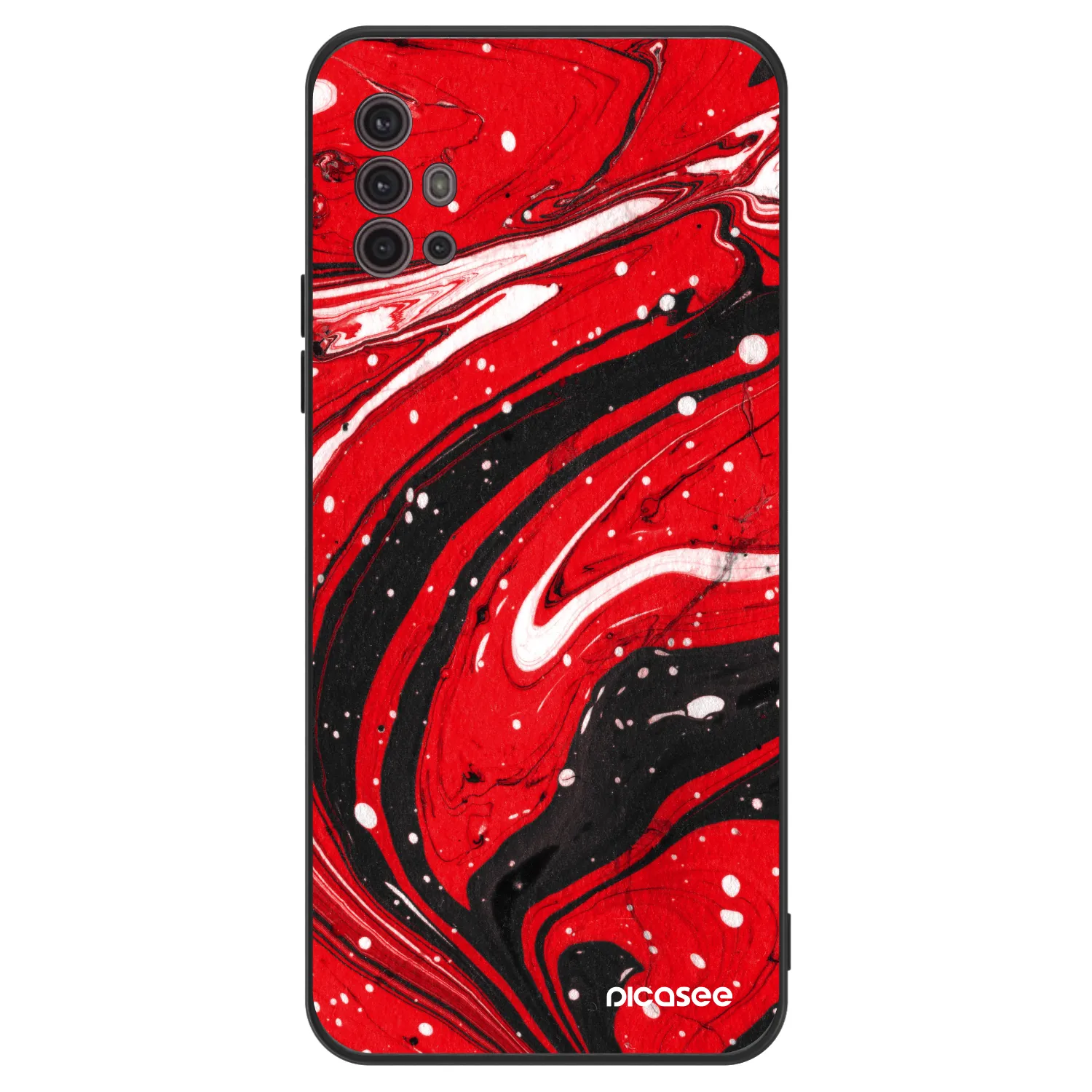 Picasee ULTIMATE CASE für Motorola Moto G30 - Red black