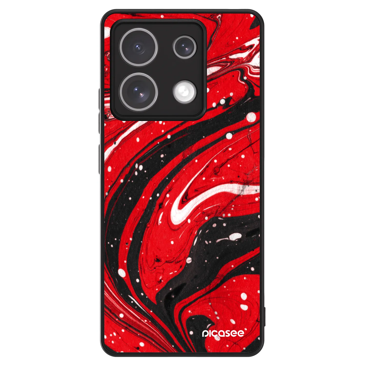 Picasee ULTIMATE CASE für Xiaomi Redmi Note 13 Pro 5G - Red black