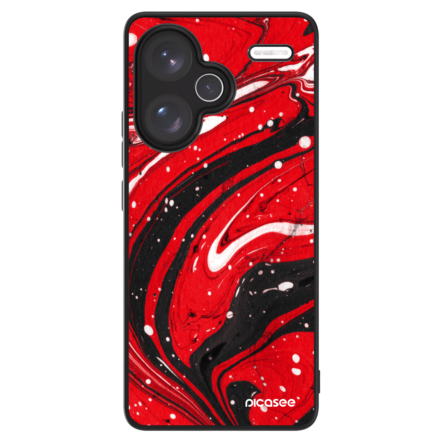 Picasee ULTIMATE CASE für Xiaomi Redmi Note 13 Pro+ 5G - Red black