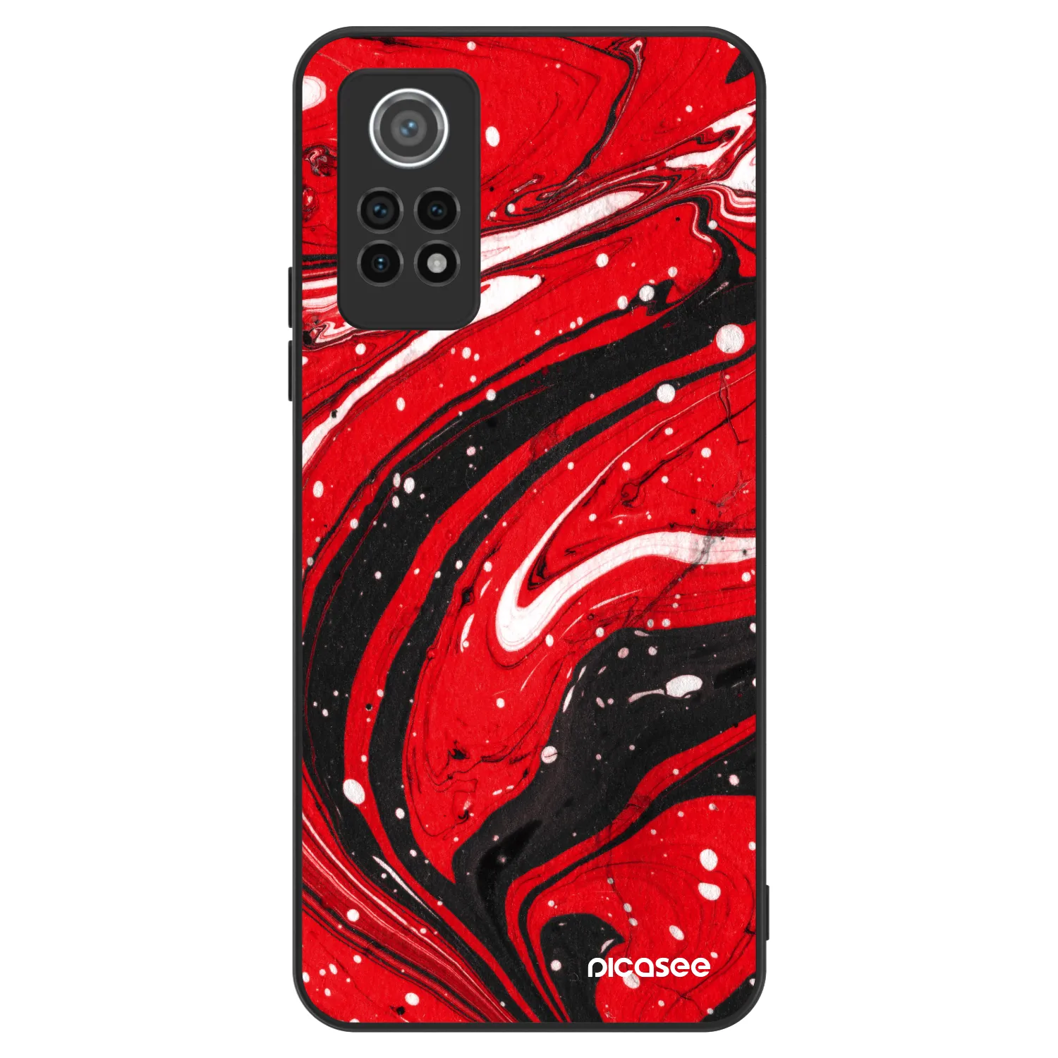 Picasee ULTIMATE CASE für Xiaomi Redmi Note 12 Pro 4G - Red black