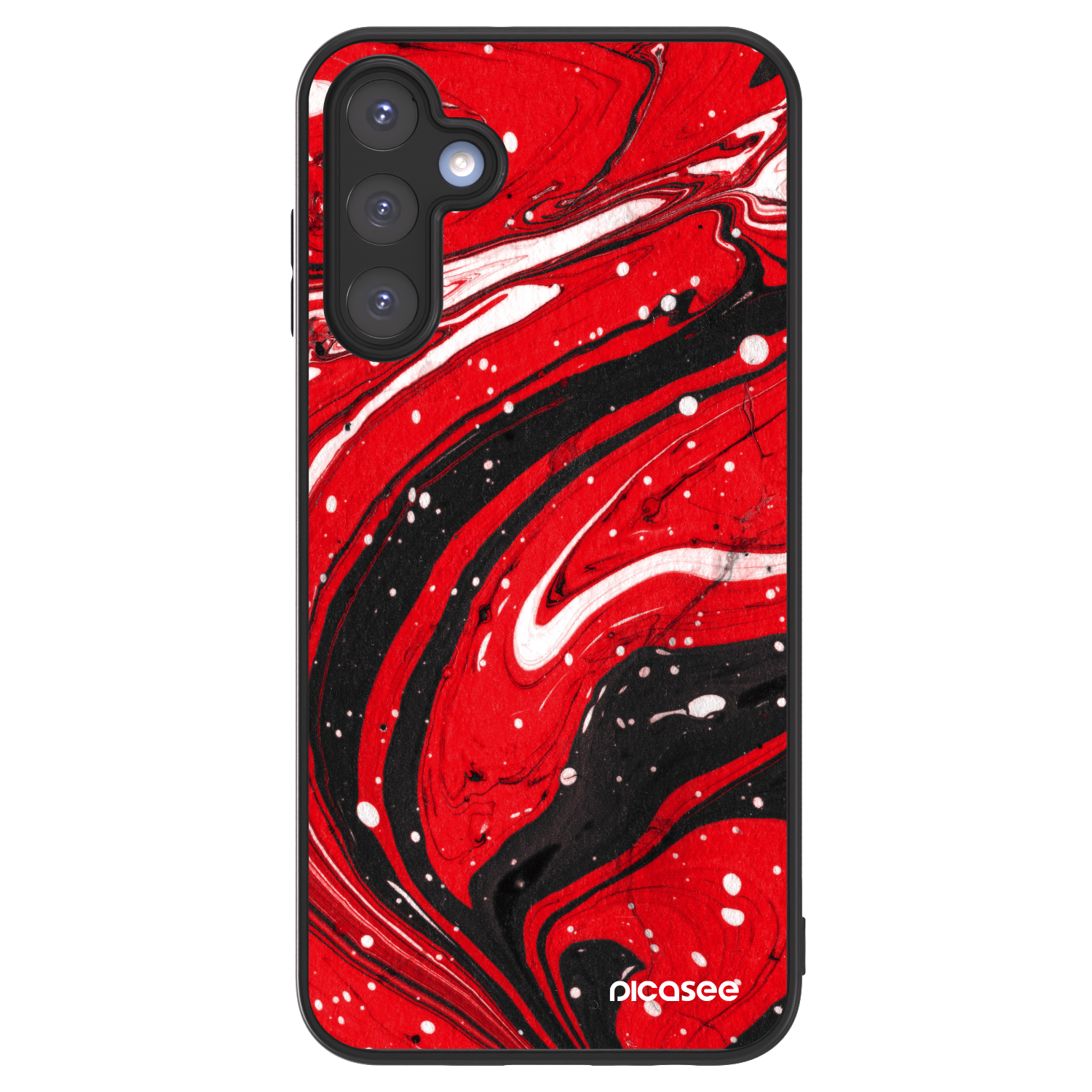 Picasee ULTIMATE CASE für Samsung Galaxy A15 A156B 5G - Red black