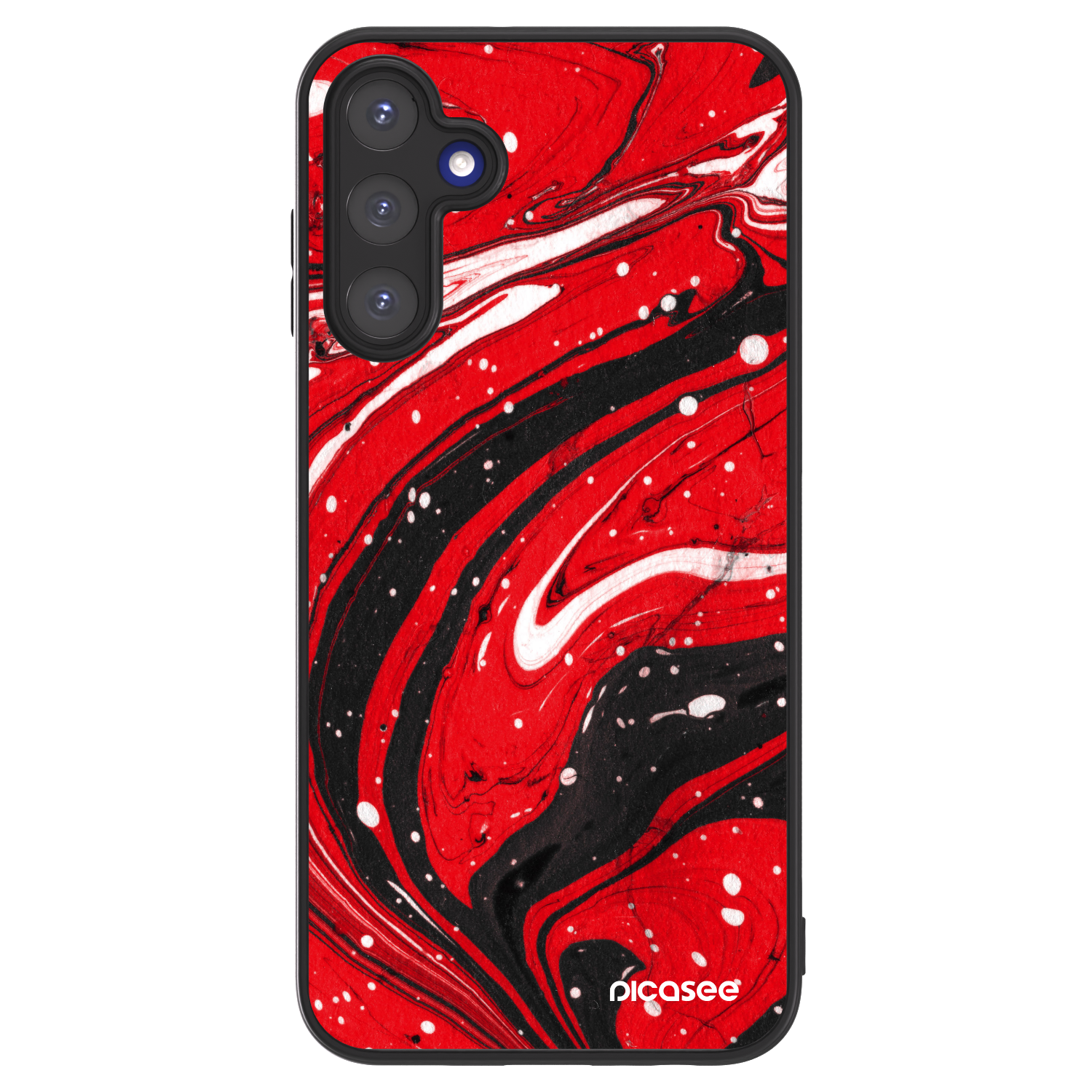 Picasee ULTIMATE CASE für Samsung Galaxy A15 A155F 4G - Red black