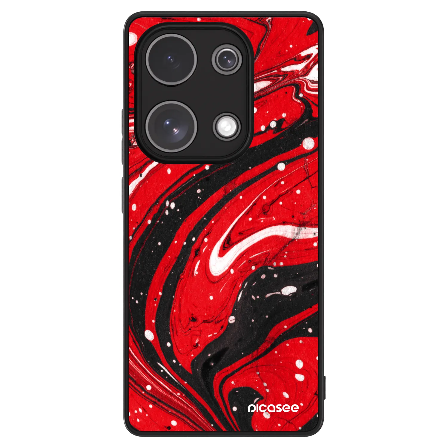 Picasee ULTIMATE CASE für Xiaomi Redmi Note 13 Pro 4G - Red black