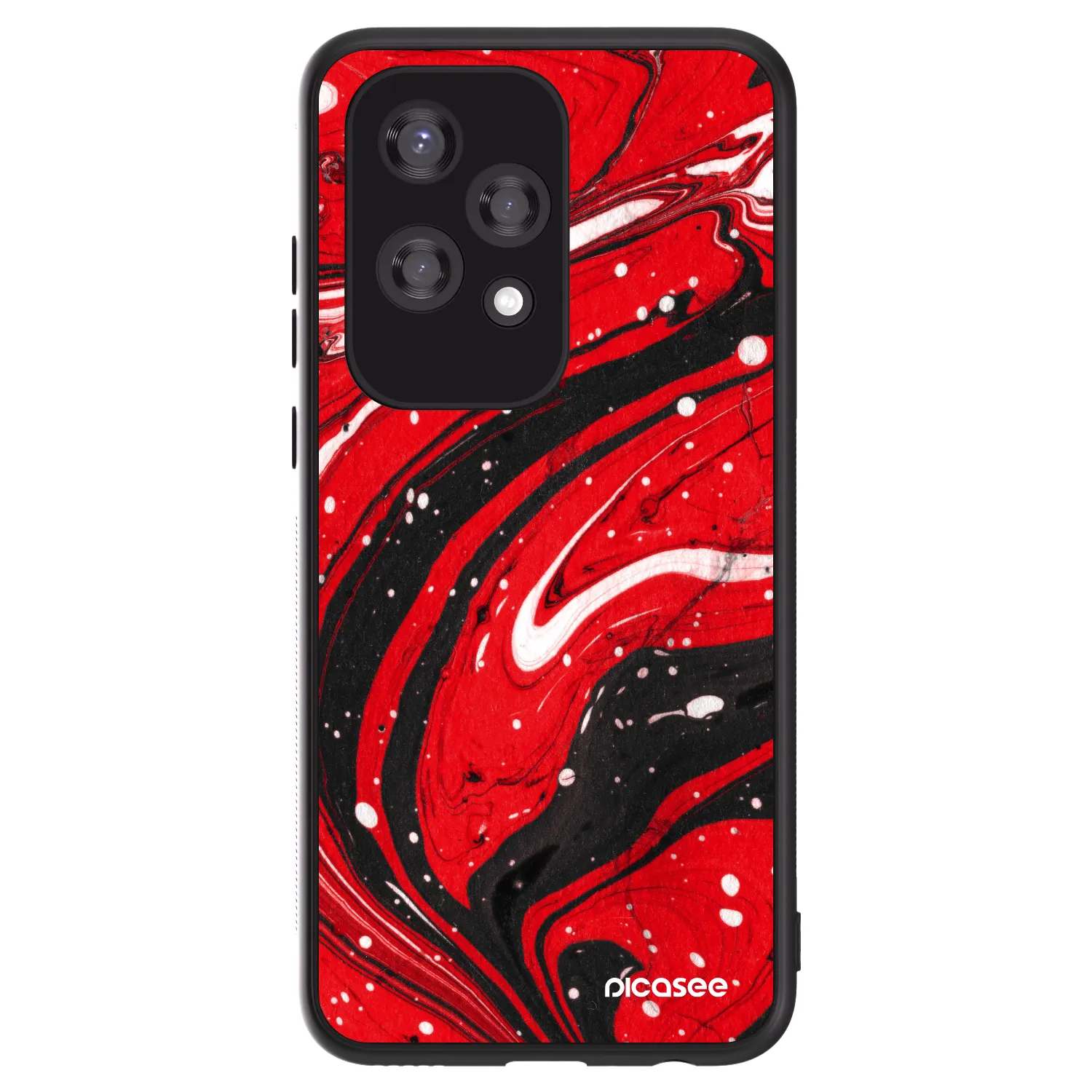 Picasee ULTIMATE CASE für Honor 200 Lite - Red black
