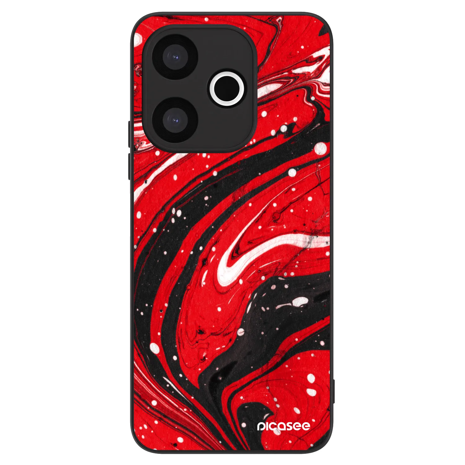 Picasee ULTIMATE CASE für Xiaomi Redmi 13 4G - Red black