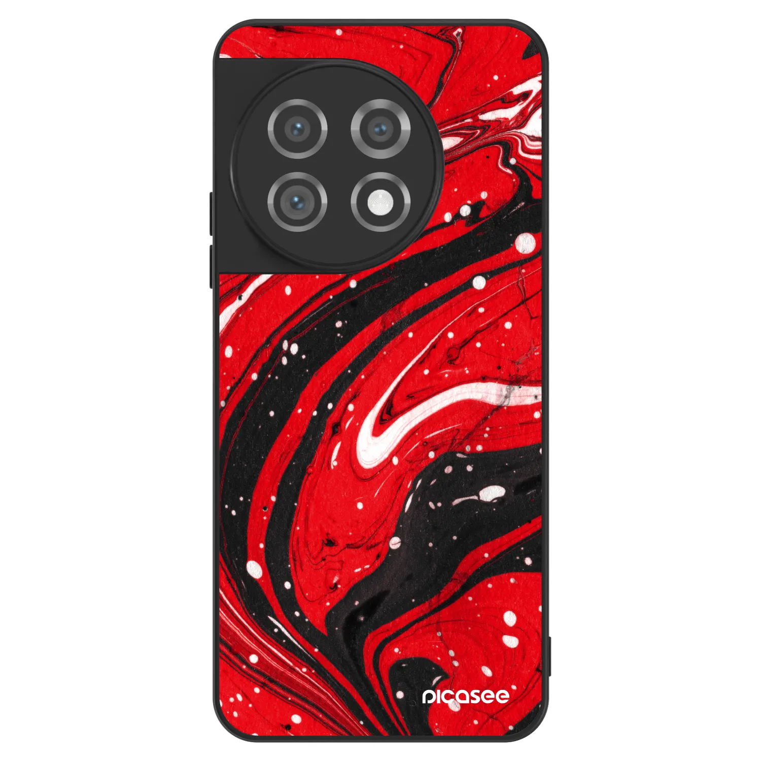 Picasee ULTIMATE CASE für OnePlus 11 5G - Red black