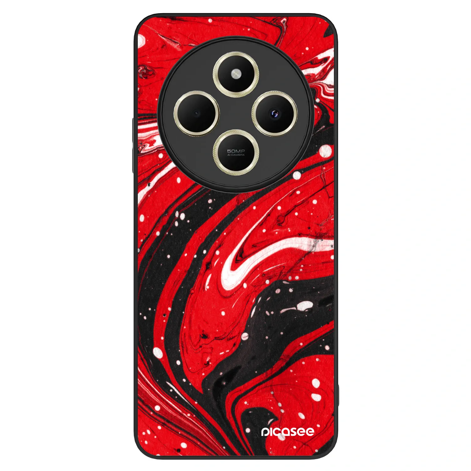 Picasee ULTIMATE CASE für Xiaomi Redmi 14C - Red black