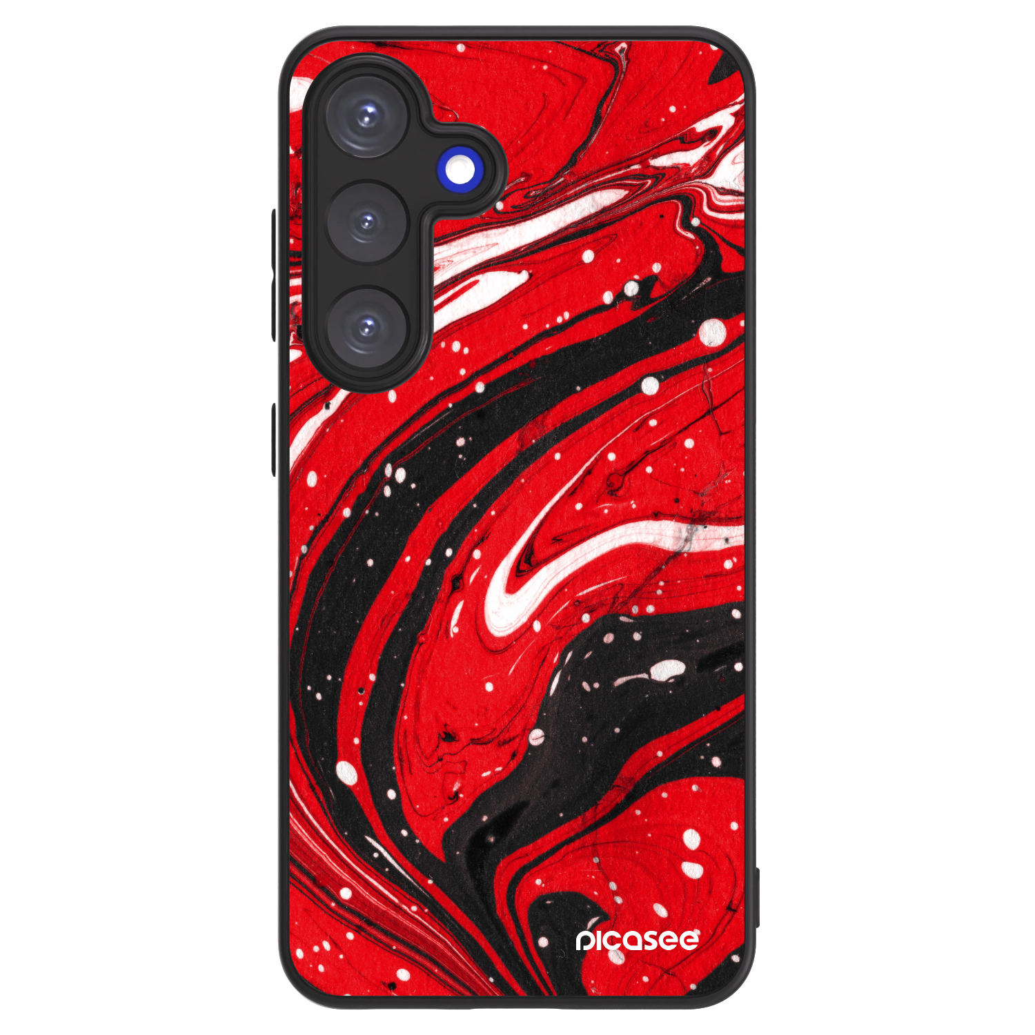 Picasee ULTIMATE CASE für Samsung Galaxy S25 5G - Red black