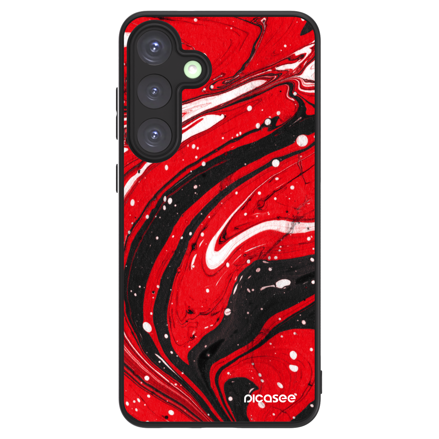 Picasee ULTIMATE CASE PowerShare für Samsung Galaxy S25+ 5G - Red black