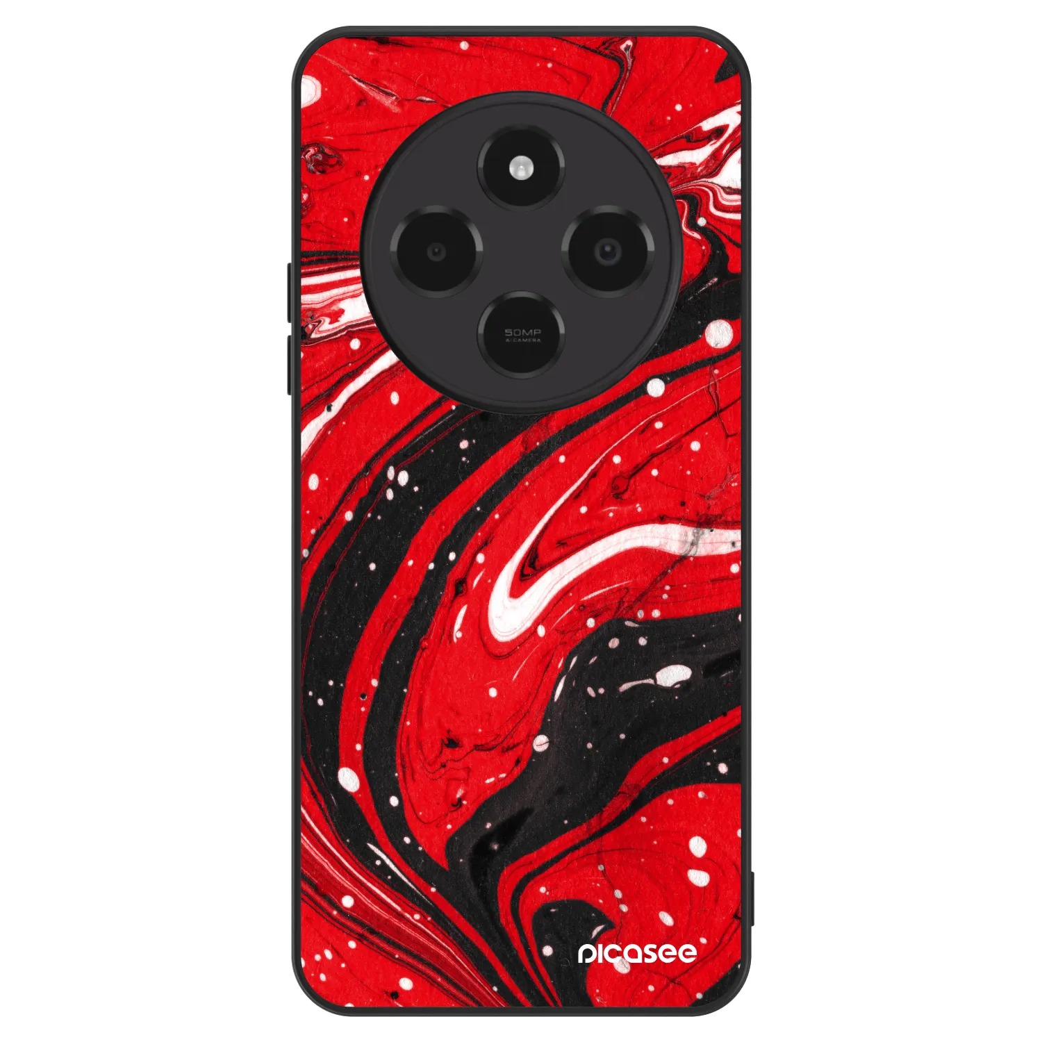 Picasee ULTIMATE CASE für Xiaomi Poco C75 - Red black