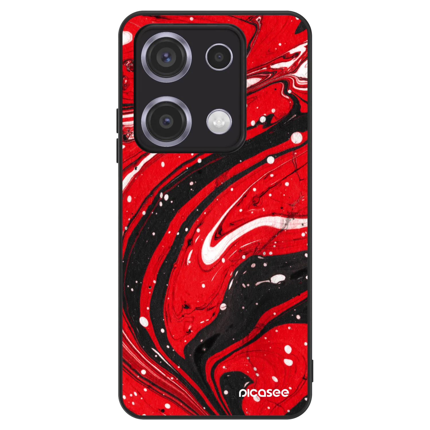 Picasee ULTIMATE CASE für Xiaomi Redmi Note 14S - Red black