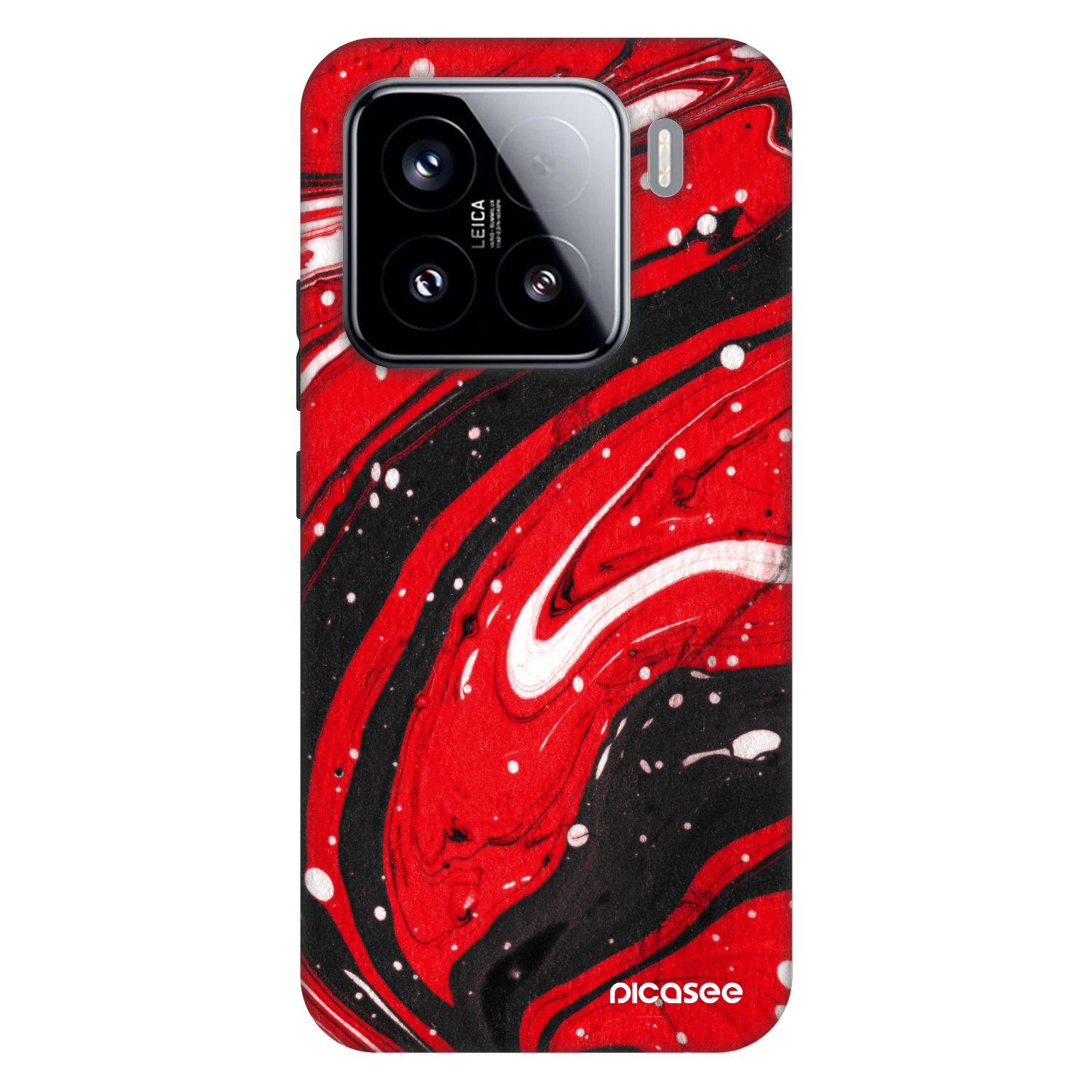 Picasee Fashion Case für Xiaomi 15 - Red black