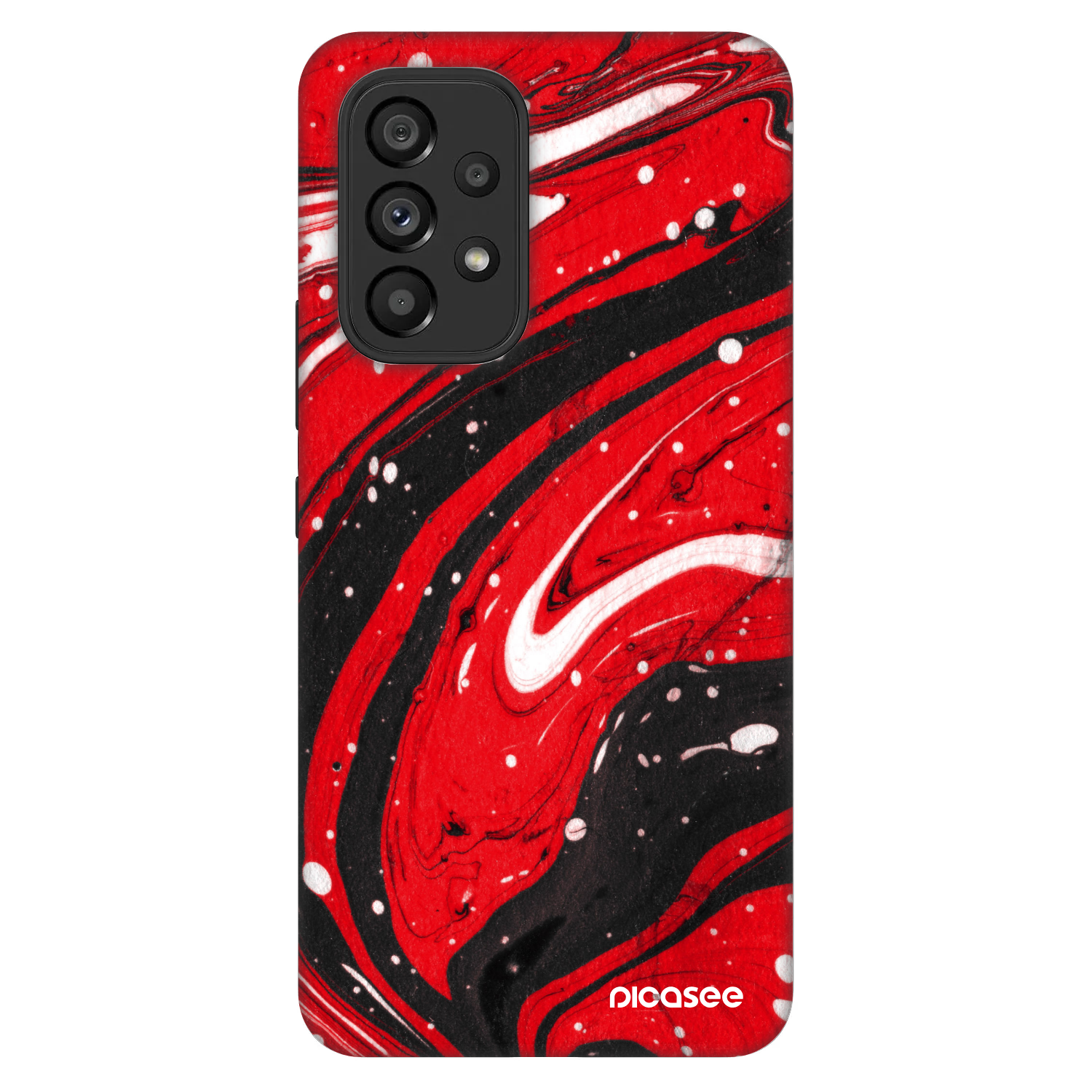 Picasee Fashion Case für Samsung Galaxy A53 5G A536 - Red black