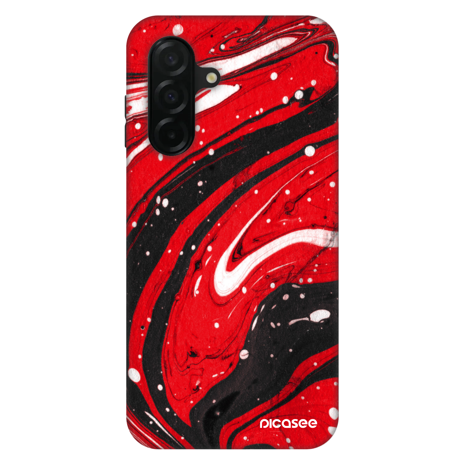 Picasee Fashion Case für Samsung Galaxy A26 5G A266B - Red black