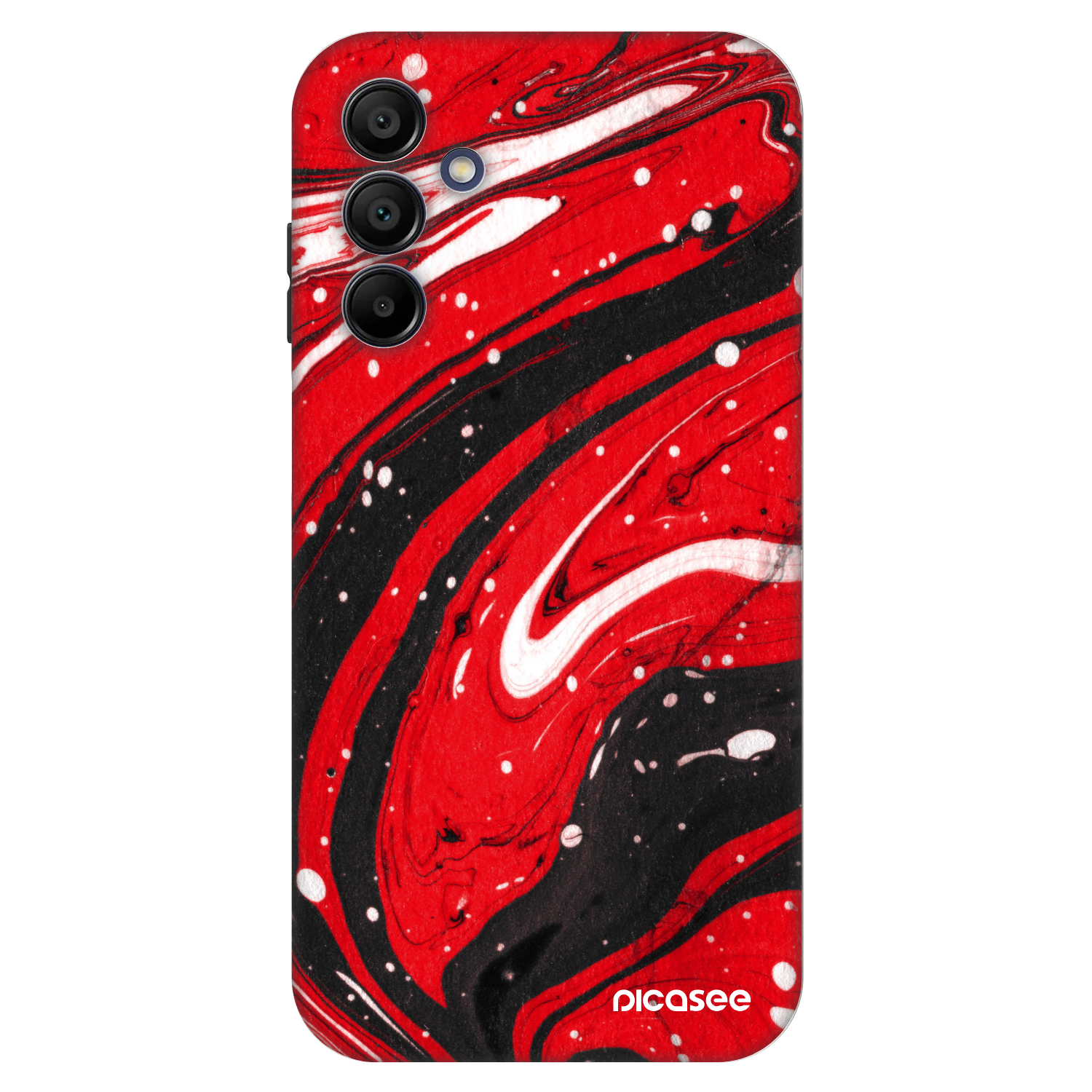 Picasee Fashion Case für Samsung Galaxy A15 A156B 5G - Red black