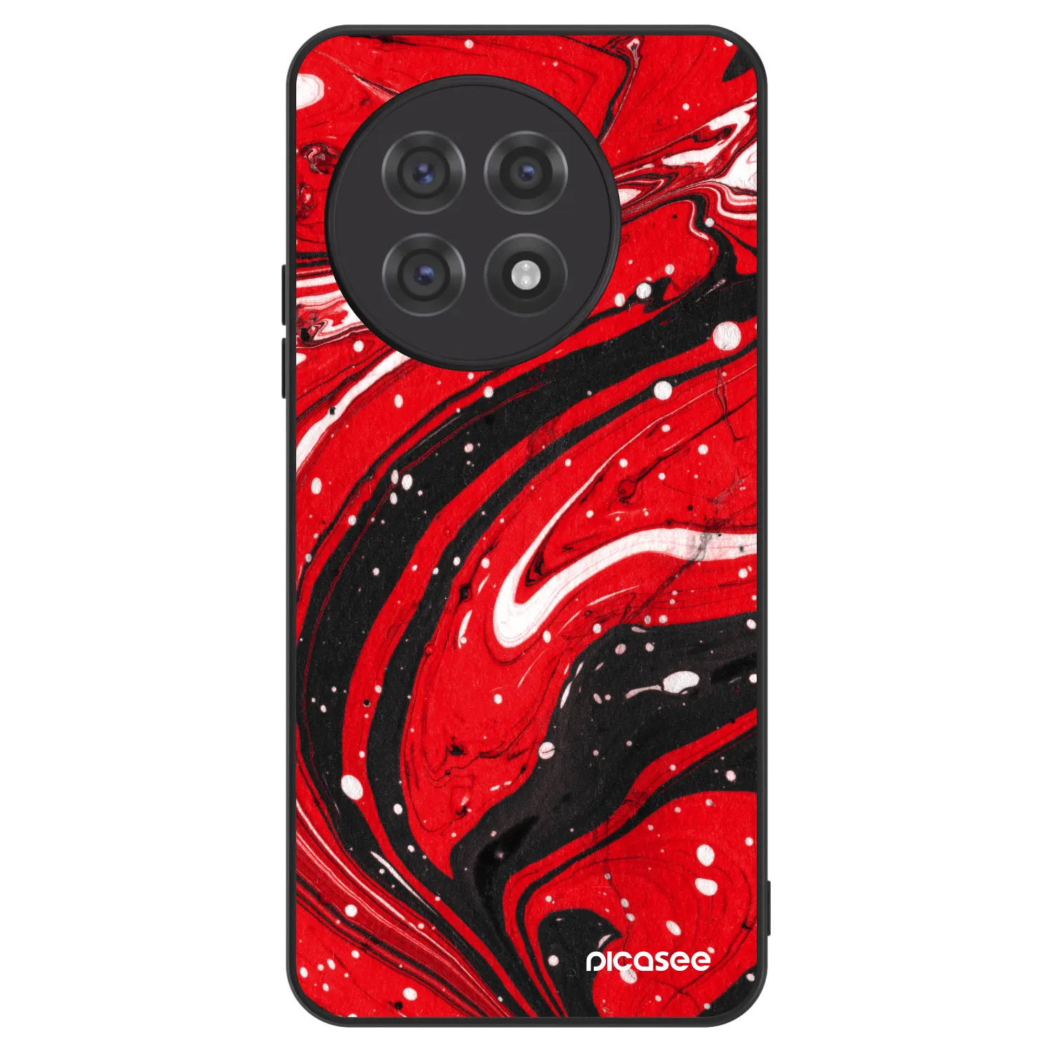 Picasee ULTIMATE CASE für OnePlus 13R 5G - Red black