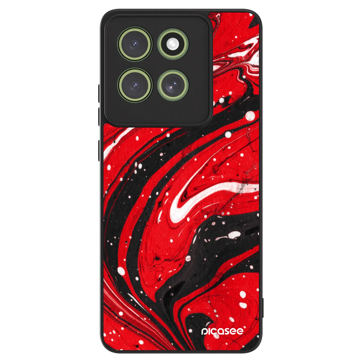 Picasee ULTIMATE CASE für Motorola Moto G86 5G - Red black