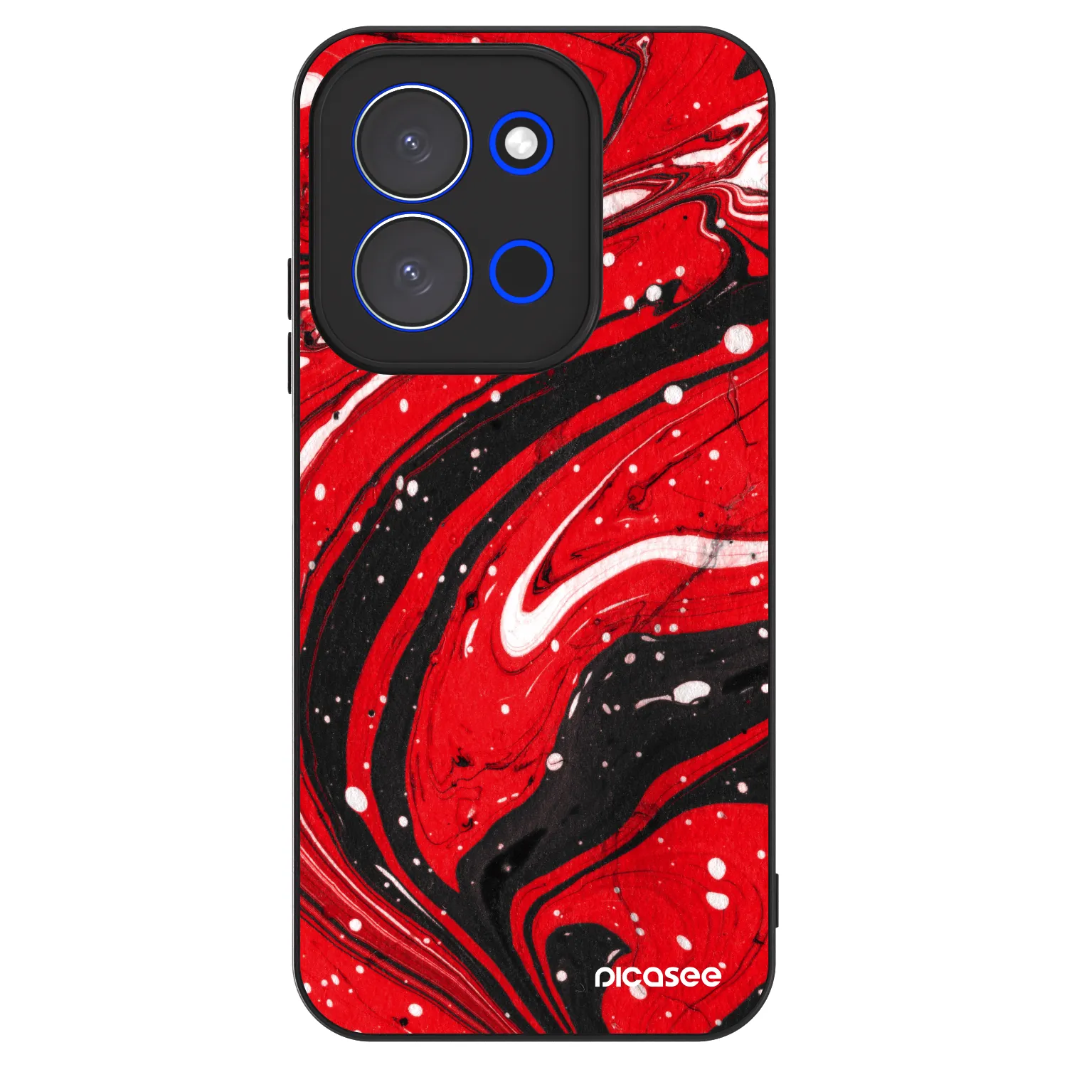 Picasee ULTIMATE CASE für Xiaomi Redmi 15C 4G - Red black