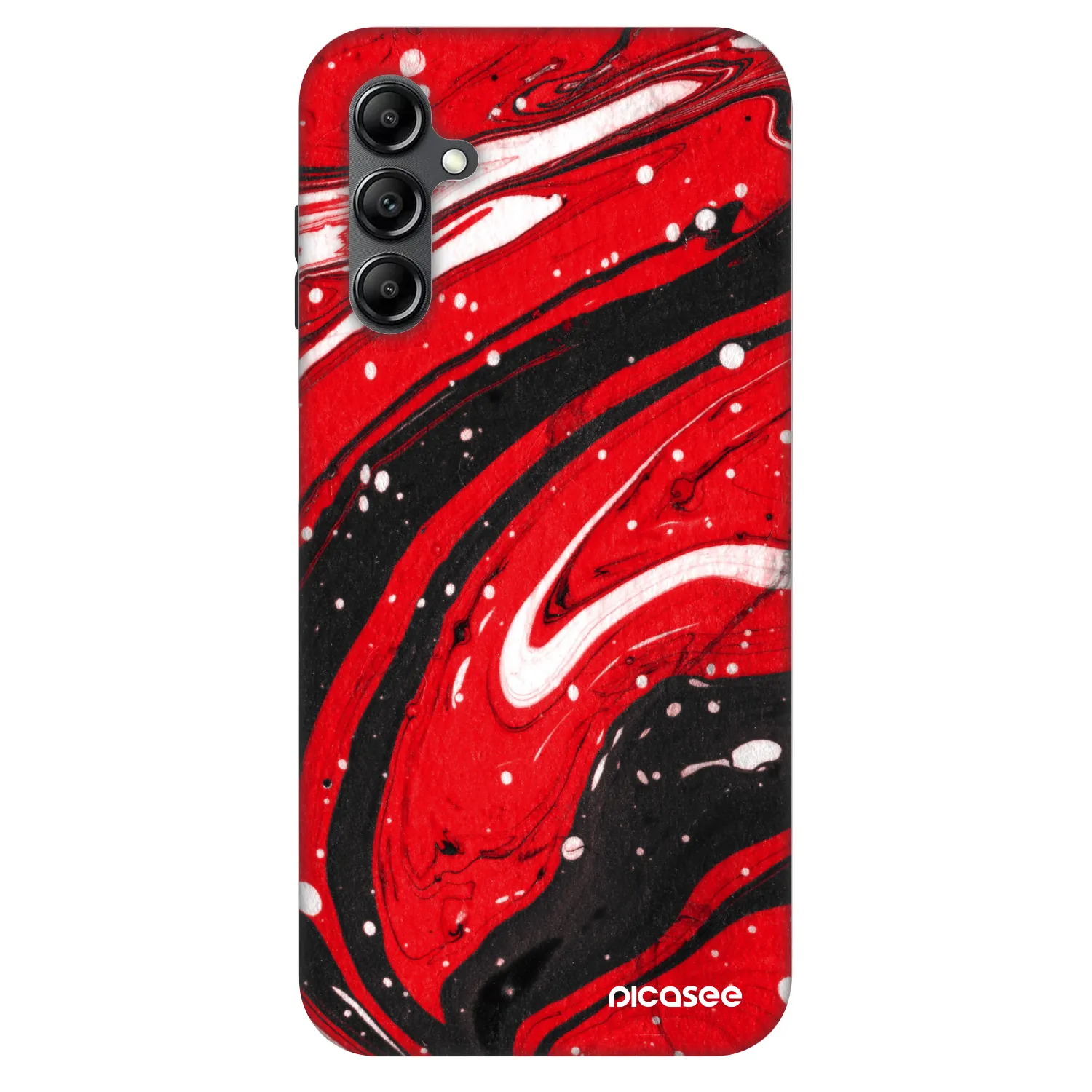 Picasee Fashion Case für Samsung Galaxy A16 4G - Red black
