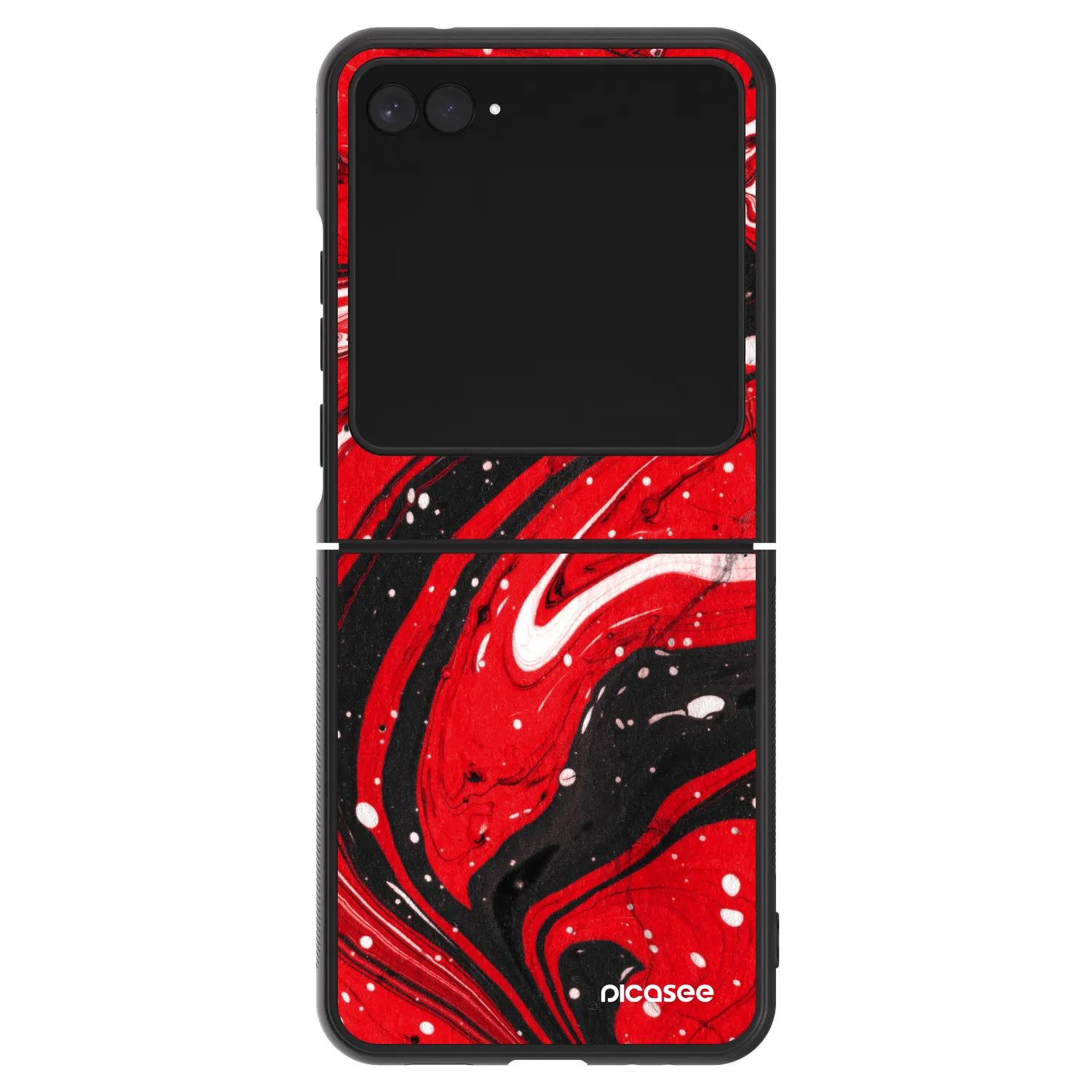 Picasee ULTIMATE CASE für Motorola Razr 60 - Red black