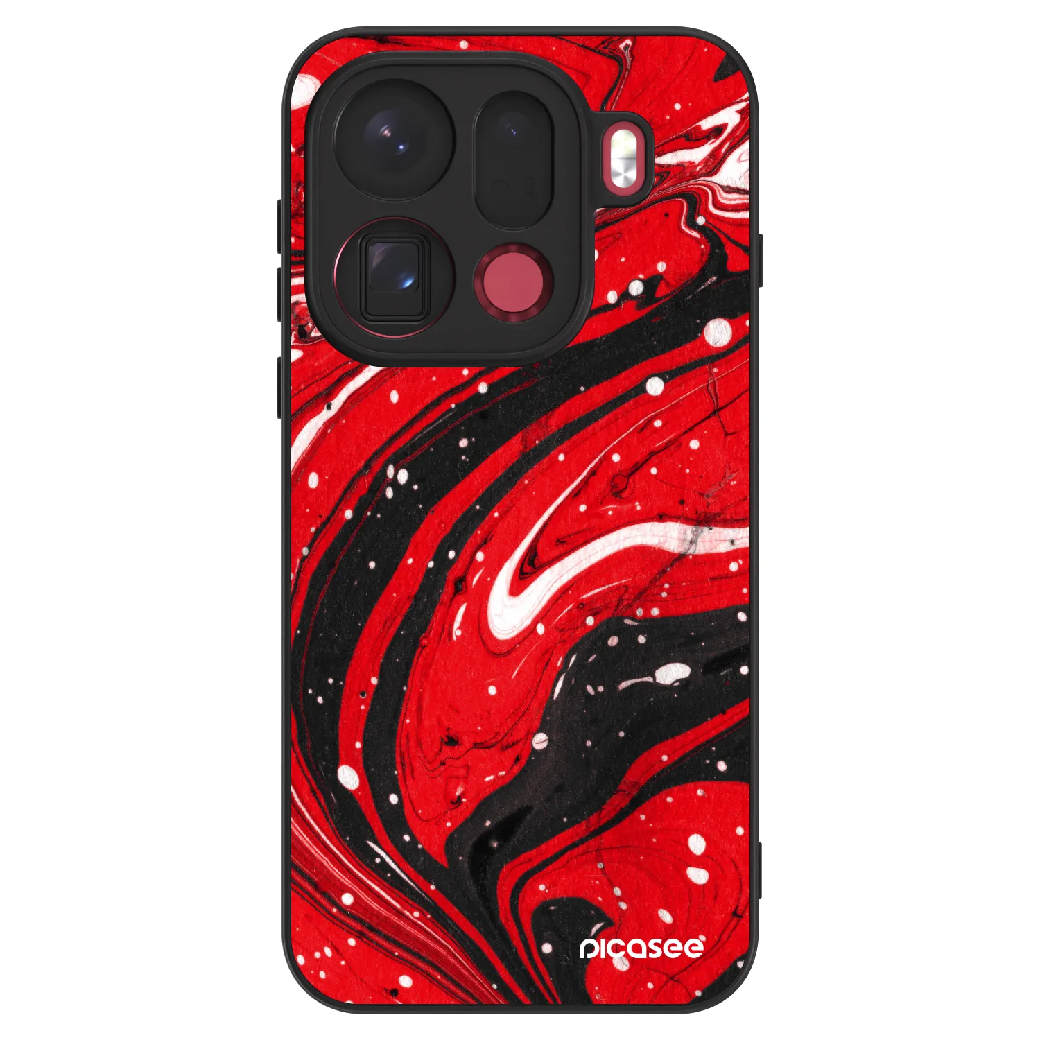 Picasee ULTIMATE CASE für OPPO Find X9 Pro - Red black