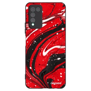 Hülle für Honor 10X Lite - Red black