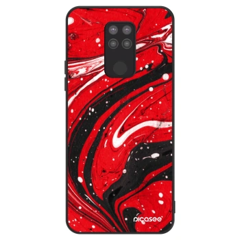 Hülle für Xiaomi Redmi Note 9 - Red black