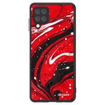 Picasee ULTIMATE CASE für Samsung Galaxy A12 A125F - Red black