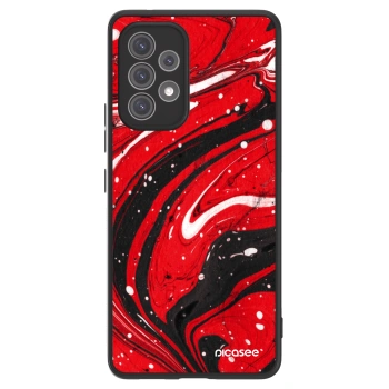 Picasee ULTIMATE CASE für Samsung Galaxy A52 5G A525F - Red black