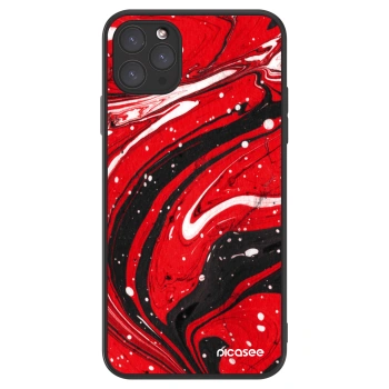 Picasee ULTIMATE CASE für Apple iPhone 11 Pro Max - Red black