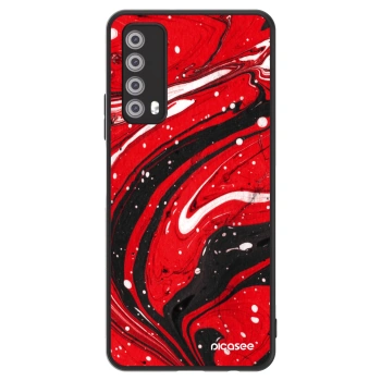 Hülle für Huawei P Smart 2021 - Red black