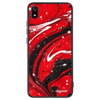 Hülle für Xiaomi Redmi 7A - Red black