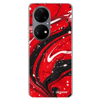 Hülle für Huawei P50 - Red black