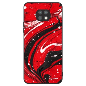 Hülle für Xiaomi Redmi Note 9T - Red black