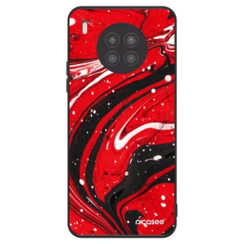 Hülle für Huawei Nova 8i - Red black