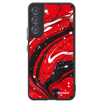 Hülle für Samsung Galaxy S22 5G - Red black