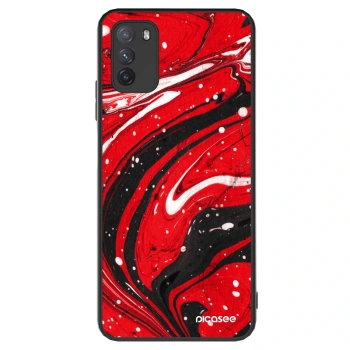 Hülle für Xiaomi Poco M3 - Red black