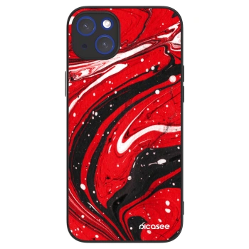 Picasee ULTIMATE CASE für Apple iPhone 14 Plus - Red black