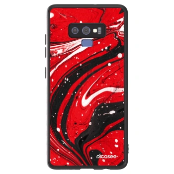 Hülle für Samsung Galaxy Note 9 N960F - Red black