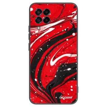 Hülle für Samsung Galaxy M53 5G - Red black