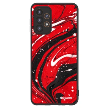 Picasee ULTIMATE CASE für Samsung Galaxy A23 A235F 4G - Red black