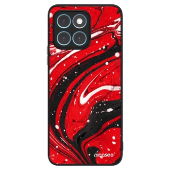 Hülle für Honor X6 - Red black