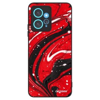 Hülle für Xiaomi Redmi Note 12 4G - Red black