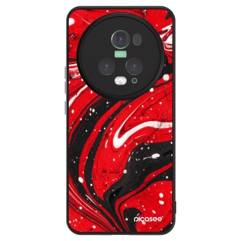 Hülle für Honor Magic5 Pro - Red black