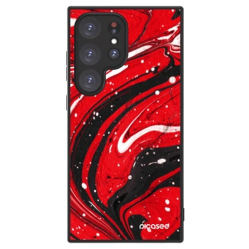 Hülle für Samsung Galaxy S24 Ultra S928B 5G - Red black
